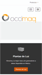 Mobile Screenshot of occimaq.com